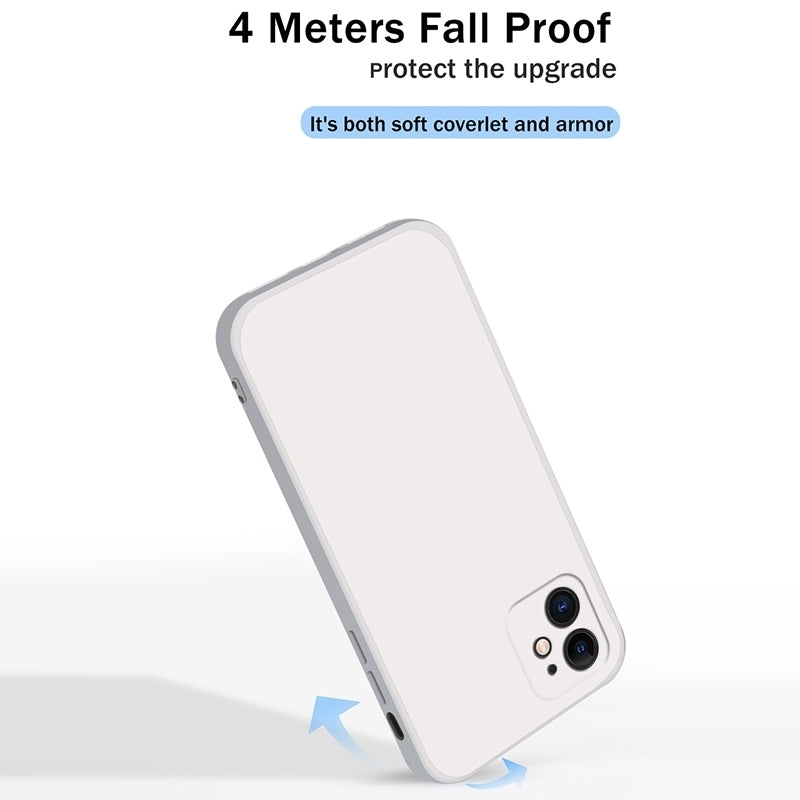 ELECTROPRIME For iPhone 15 Plus Imitation Liquid Silicone Phone Case(Black)