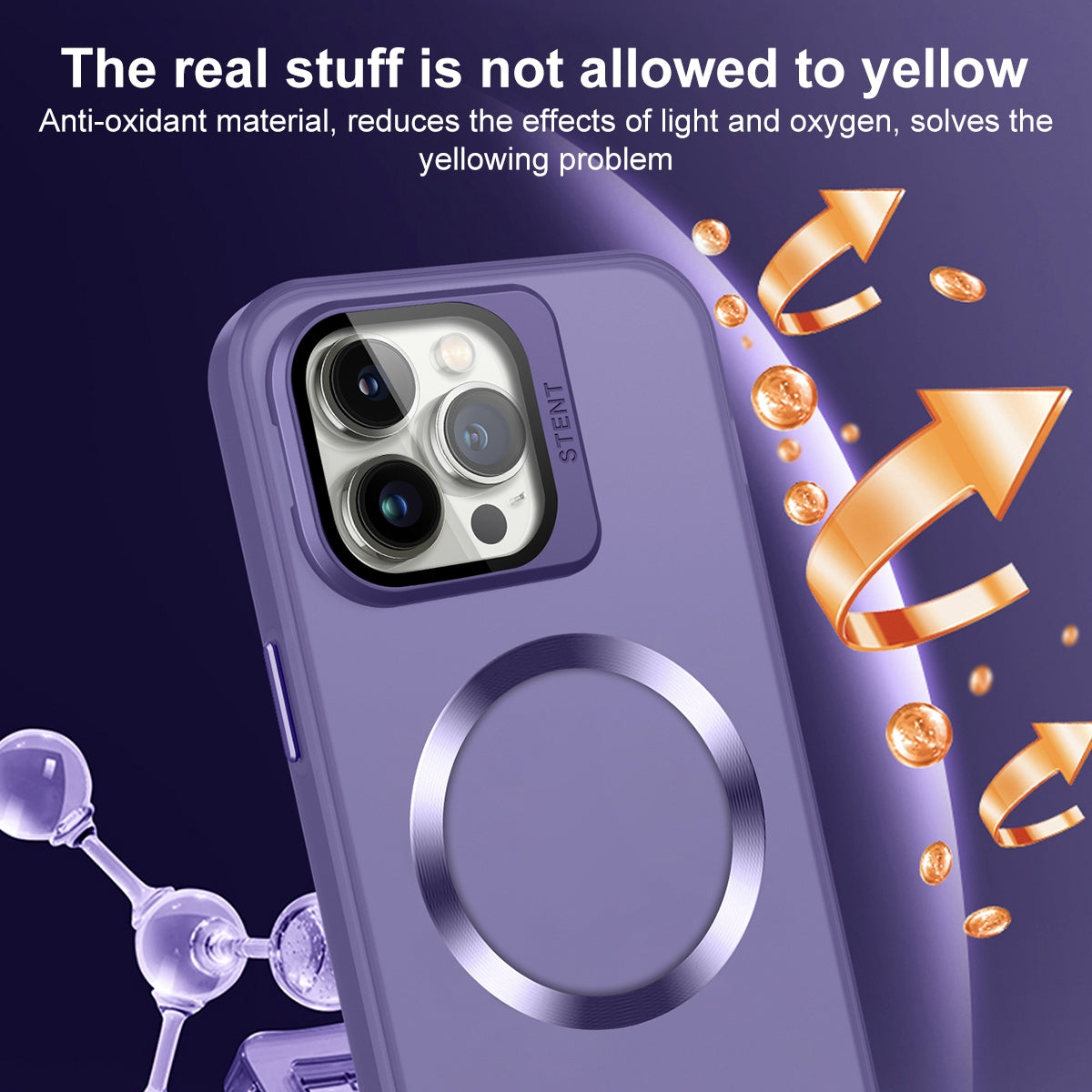 ELECTROPRIME For iPhone 15 Skin Feel CD Texture MagSafe Lens Holder Phone Case(Matte White)