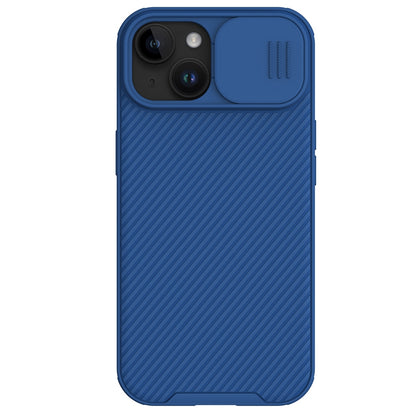 ELECTROPRIME For iPhone 15 Plus NILLKIN CamShield Pro PC Phone Case(Blue)