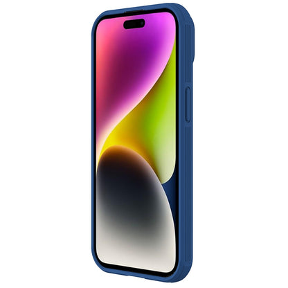 ELECTROPRIME For iPhone 15 Plus NILLKIN CamShield Pro PC Phone Case(Blue)