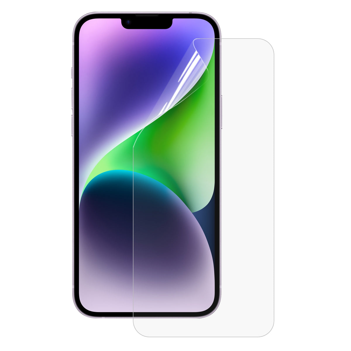 ELECTROPRIME For iPhone 15 Plus Full Screen Protector Explosion-proof Hydrogel Film