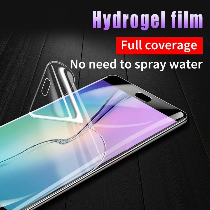 ELECTROPRIME For iPhone 15 Plus Full Screen Protector Explosion-proof Hydrogel Film