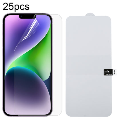 ELECTROPRIME For iPhone 15 Plus 25pcs Full Screen Protector Explosion-proof Hydrogel Film