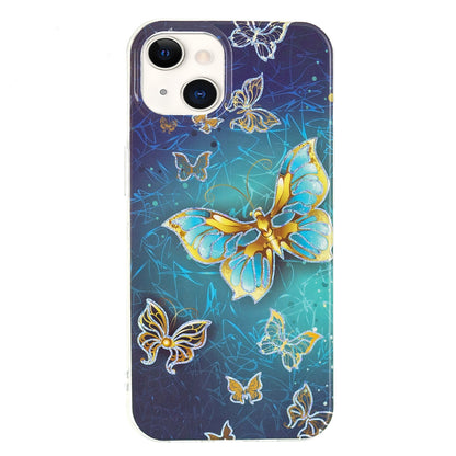 ELECTROPRIME Electroplating Soft TPU Phone Case For iPhone 15(Butterflies)