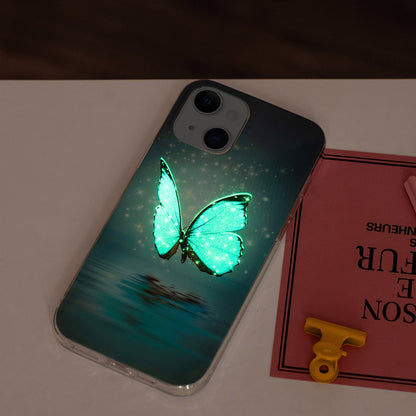 ELECTROPRIME For iPhone 15 Electroplating Soft TPU Phone Case(Butterfly)