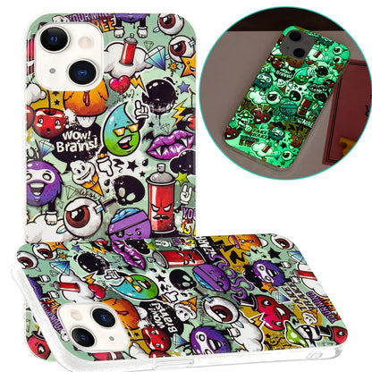 ELECTROPRIME For iPhone 15 Electroplating Soft TPU Phone Case(Rubbish)