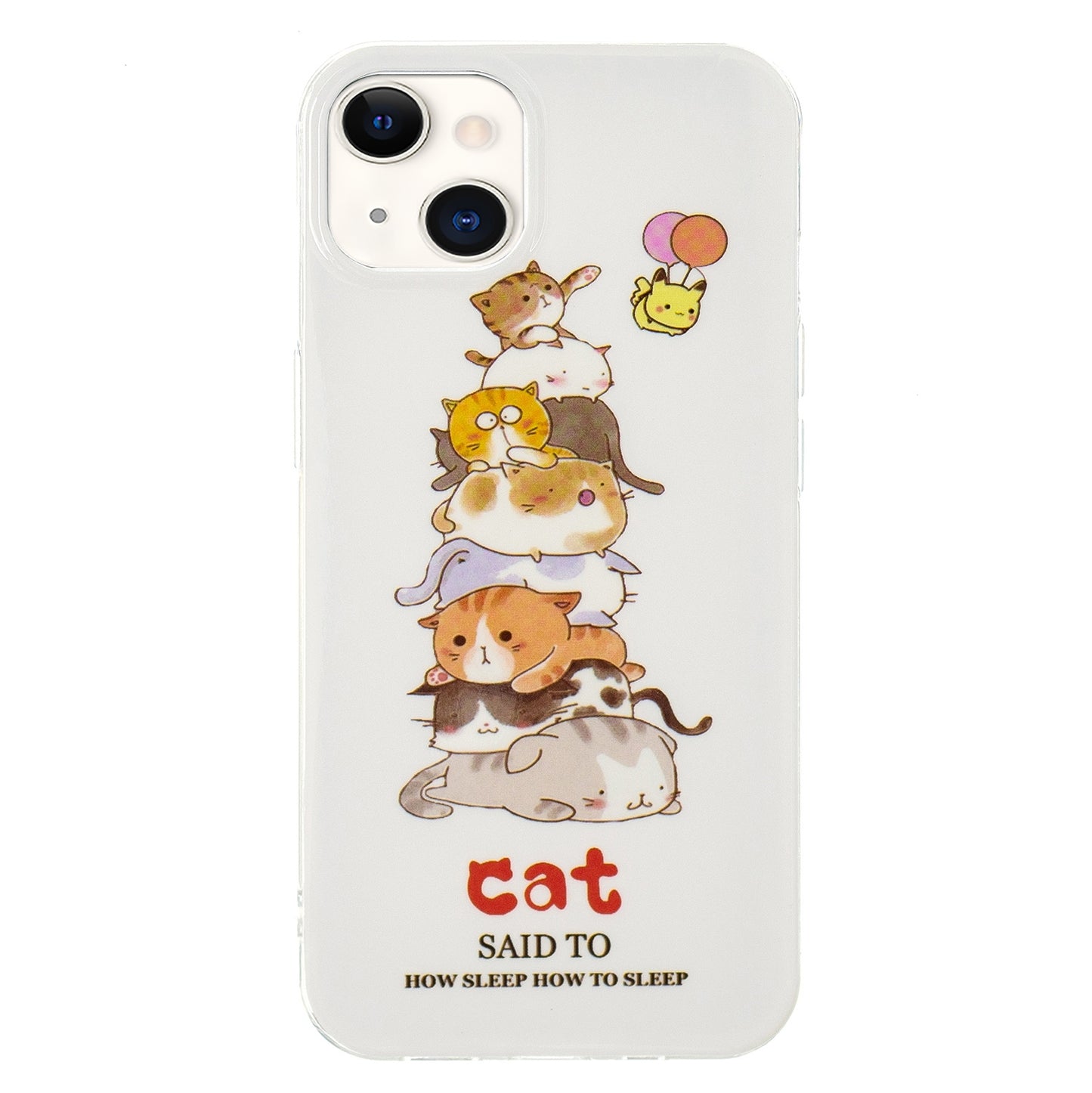 ELECTROPRIME For iPhone 15 Electroplating Soft TPU Phone Case(Cat)