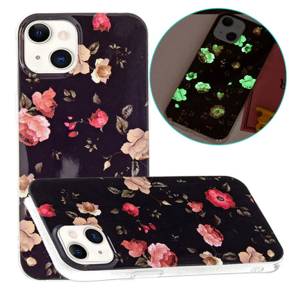 ELECTROPRIME For iPhone 15 Electroplating Soft TPU Phone Case(Rose Black)