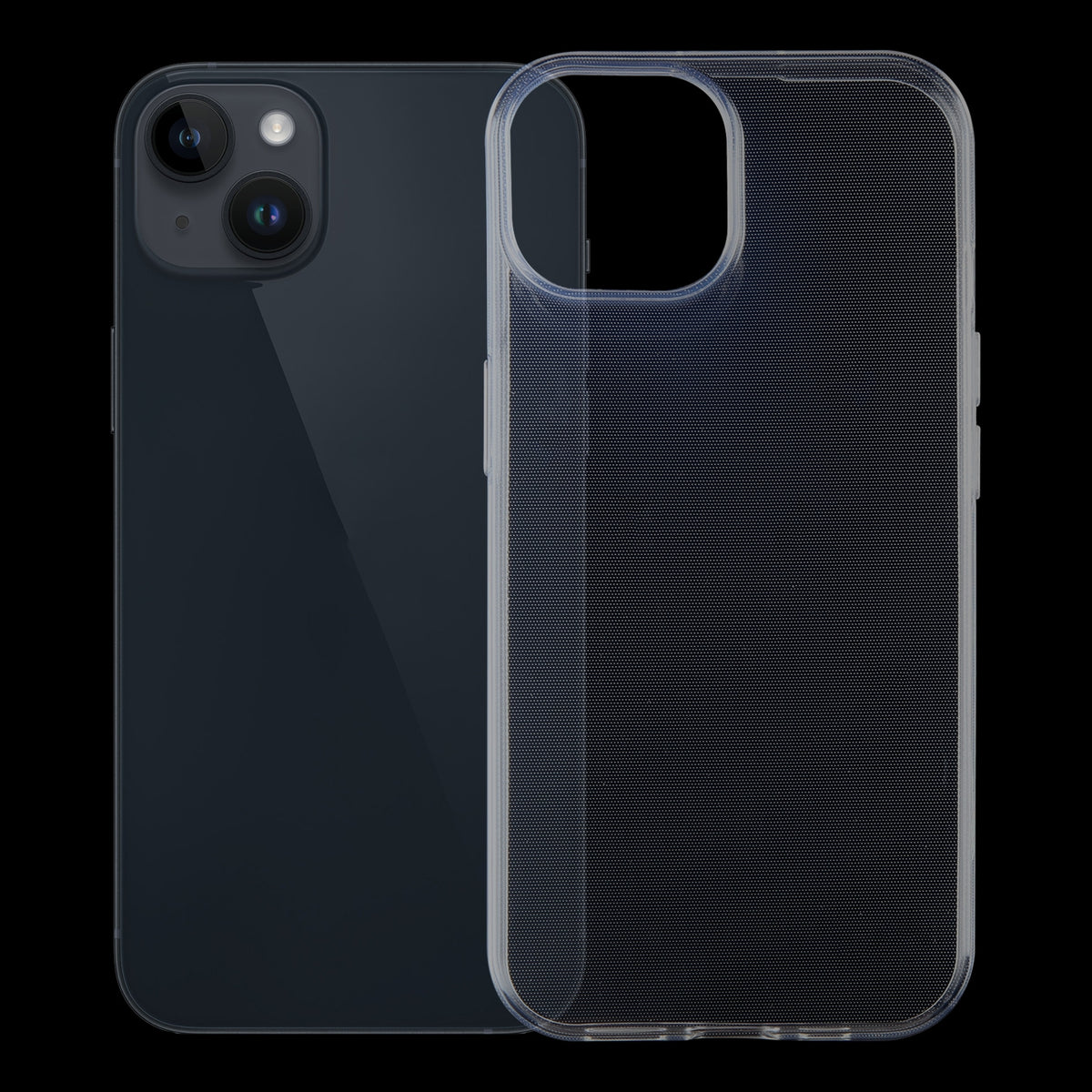 ELECTROPRIME For iPhone 15 Plus Ultra-thin Transparent TPU Phone Case