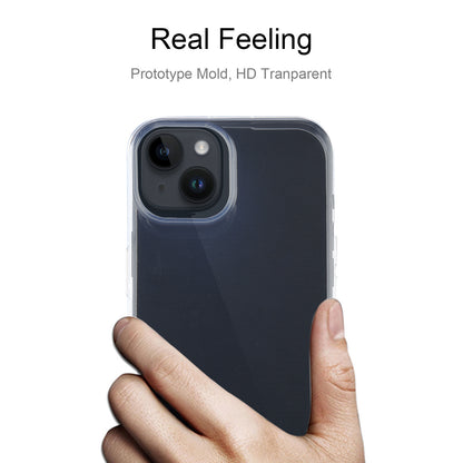 ELECTROPRIME For iPhone 15 Plus Ultra-thin Transparent TPU Phone Case