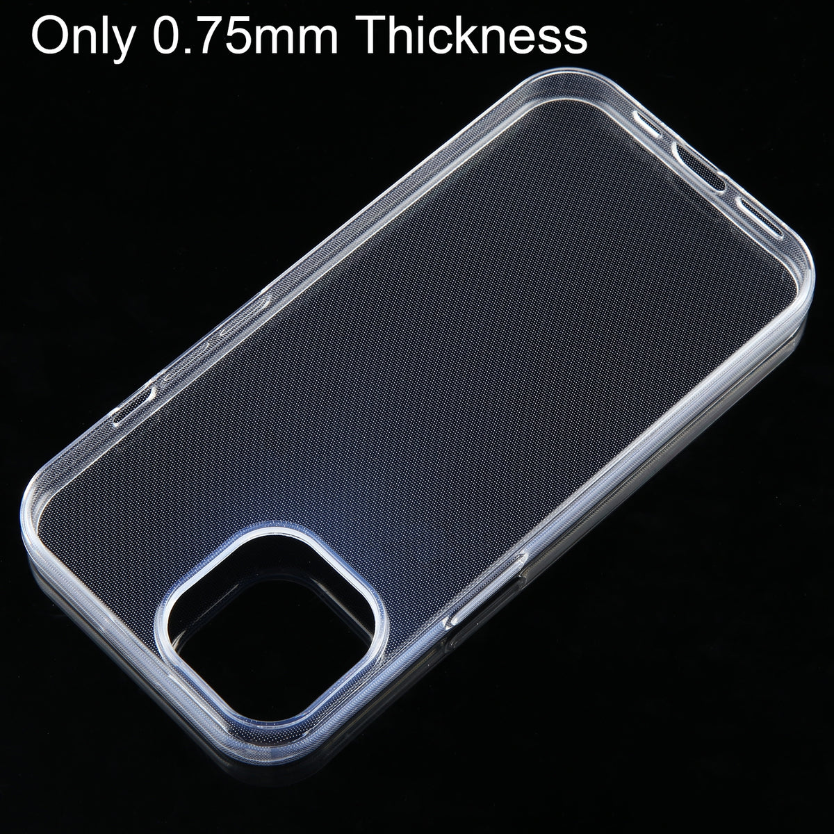 ELECTROPRIME For iPhone 15 Plus Ultra-thin Transparent TPU Phone Case