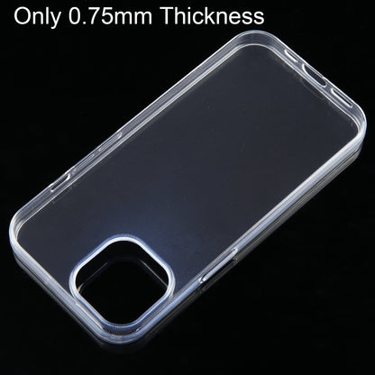 ELECTROPRIME For iPhone 15 Plus Ultra-thin Transparent TPU Phone Case