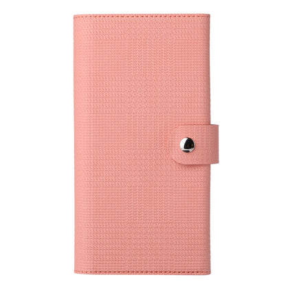 ELECTROPRIME For iPhone 15 Plus ViLi GHB Series MagSafe Magnetic Zipper Leather Phone Case(Pink)