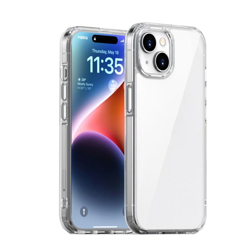ELECTROPRIME For iPhone 15 iPAKY Aurora Series Shockproof PC + TPU Protective Phone Case(Transparent)