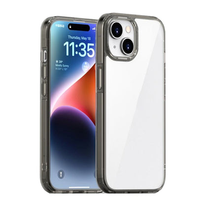 ELECTROPRIME For iPhone 15 iPAKY Aurora Series Shockproof PC + TPU Protective Phone Case(Transparent Black)