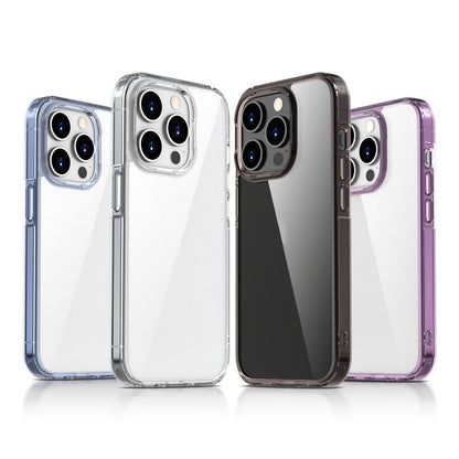 ELECTROPRIME For iPhone 15 iPAKY Aurora Series Shockproof PC + TPU Protective Phone Case(Transparent Black)