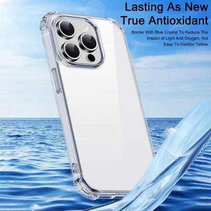 ELECTROPRIME For iPhone 15 Plus iPAKY Crystal Clear Series Shockproof PC + TPU Protective Phone Case(Transparent)