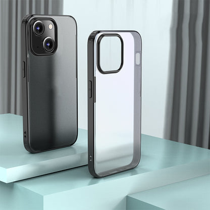 ELECTROPRIME For iPhone 15 Armor Frosted Phone Case(Black)
