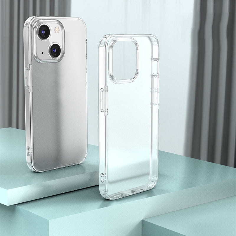 ELECTROPRIME For iPhone 15 Armor Frosted Phone Case(Translucent)