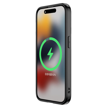 ELECTROPRIME For iPhone 15 Armor Frosted Phone Case(Grey)