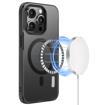 ELECTROPRIME For iPhone 15 Armor MagSafe Magnetic Phone Case(Blue)
