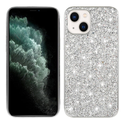 ELECTROPRIME For iPhone 15 Glitter Powder TPU Phone Case(Silver)