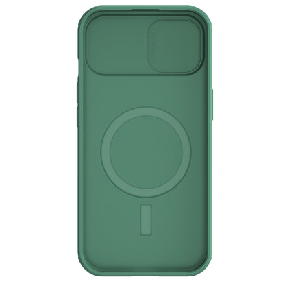 ELECTROPRIME For iPhone 15 Plus NILLKIN CamShield Pro Magnetic Magsafe Phone Case(Green)
