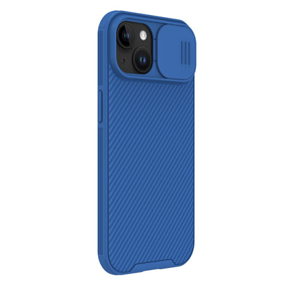 ELECTROPRIME For iPhone 15 NILLKIN CamShield Pro Magnetic Magsafe Phone Case(Blue)