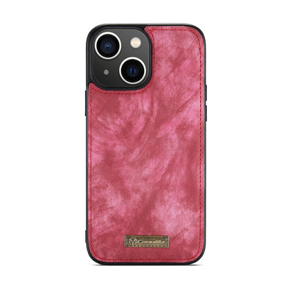 ELECTROPRIME For iPhone 15 Plus CaseMe 008 Detachable Multifunctional Leather Phone Case(Red)