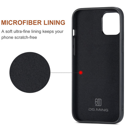 ELECTROPRIME For iPhone 15 Plus DG.MING M1 Series 3-Fold Multi Card Wallet Leather Phone Case(Red)