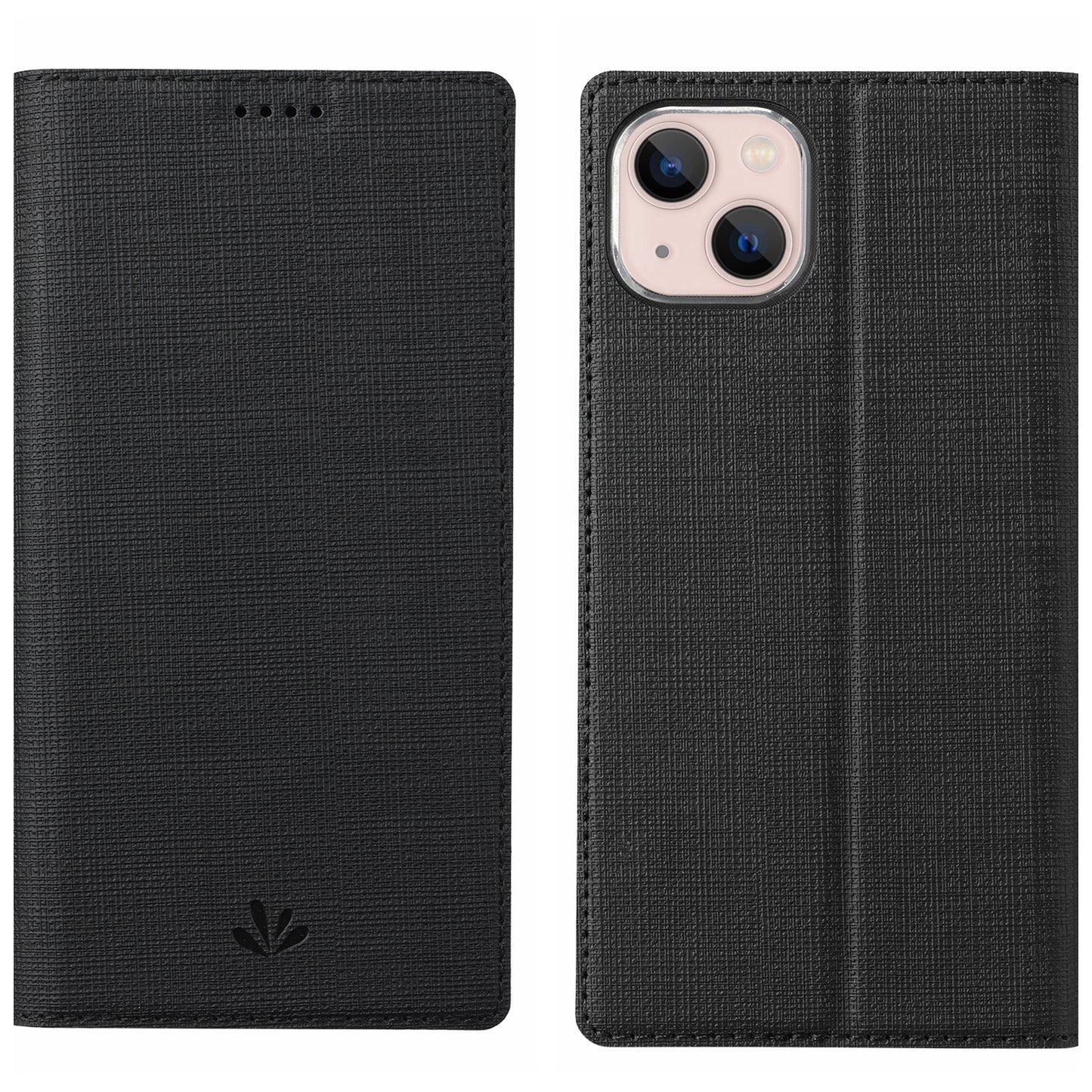 ELECTROPRIME For iPhone 15 ViLi DMX Series Shockproof TPU + PU Leather Magnetic Attraction Horizontal Flip Case(Black)
