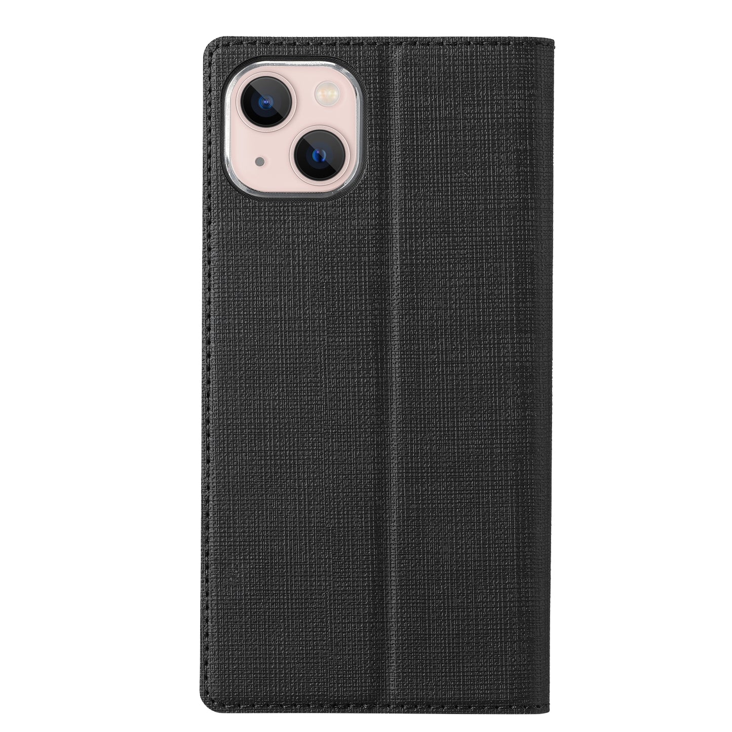 ELECTROPRIME For iPhone 15 ViLi DMX Series Shockproof TPU + PU Leather Magnetic Attraction Horizontal Flip Case(Black)