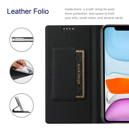 ELECTROPRIME For iPhone 15 ViLi DMX Series Shockproof TPU + PU Leather Magnetic Attraction Horizontal Flip Case(Black)