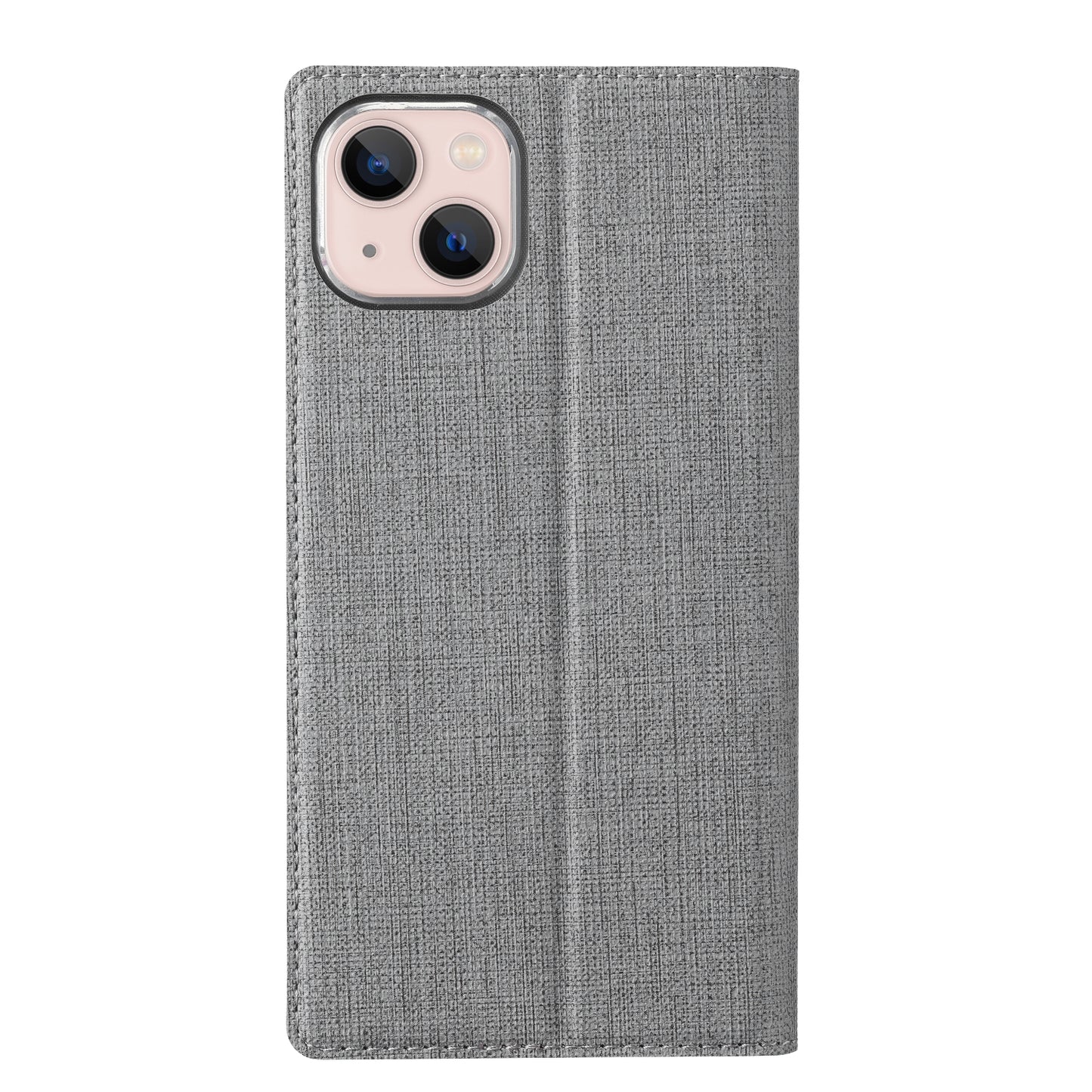 ELECTROPRIME For iPhone 15 ViLi DMX Series Shockproof TPU + PU Leather Magnetic Attraction Horizontal Flip Case(Grey)