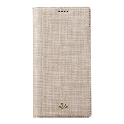 ELECTROPRIME For iPhone 15 ViLi DMX Series Shockproof TPU + PU Leather Magnetic Attraction Horizontal Flip Case(Gold)
