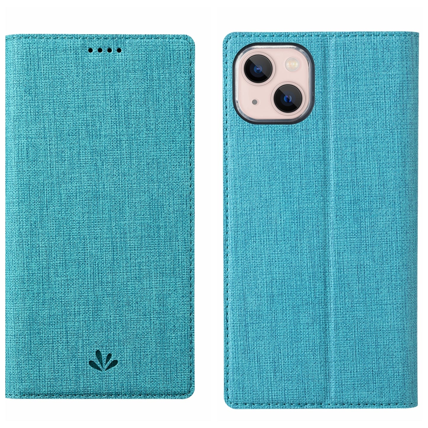 ELECTROPRIME For iPhone 15 ViLi DMX Series Shockproof TPU + PU Leather Magnetic Attraction Horizontal Flip Case(Blue)