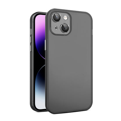 ELECTROPRIME For iPhone 15 Plus Eagle Eye CD Texture Lens Skin Feel Matte Phone Case(Black)