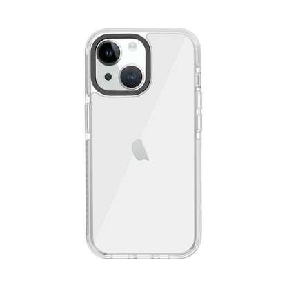 ELECTROPRIME For iPhone 15 Kingsteel Wolf Transparent Phone Case(White)