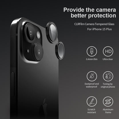 ELECTROPRIME For iPhone 15  / 15 Plus NILLKIN Color Mirror Series Lens Film