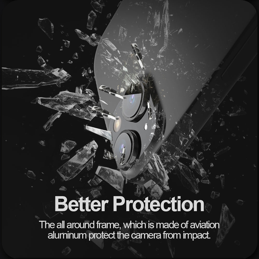 ELECTROPRIME For iPhone 15  / 15 Plus NILLKIN Color Mirror Series Lens Film