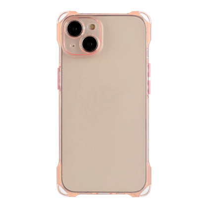 ELECTROPRIME For iPhone 15 Four-corner Shockproof TPU Phone Case(Pink)