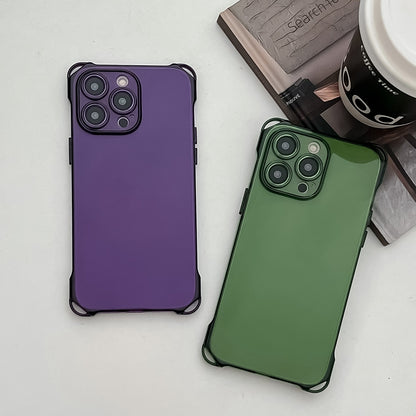 ELECTROPRIME For iPhone 15 Plus Four-corner Shockproof TPU Phone Case(Green)