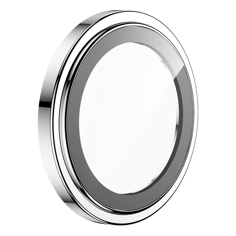 ELECTROPRIME For iPhone 15 / 15 Plus MOMAX Eagle Eye Independent Full Cover Phone Lens Glass Film(Silver)