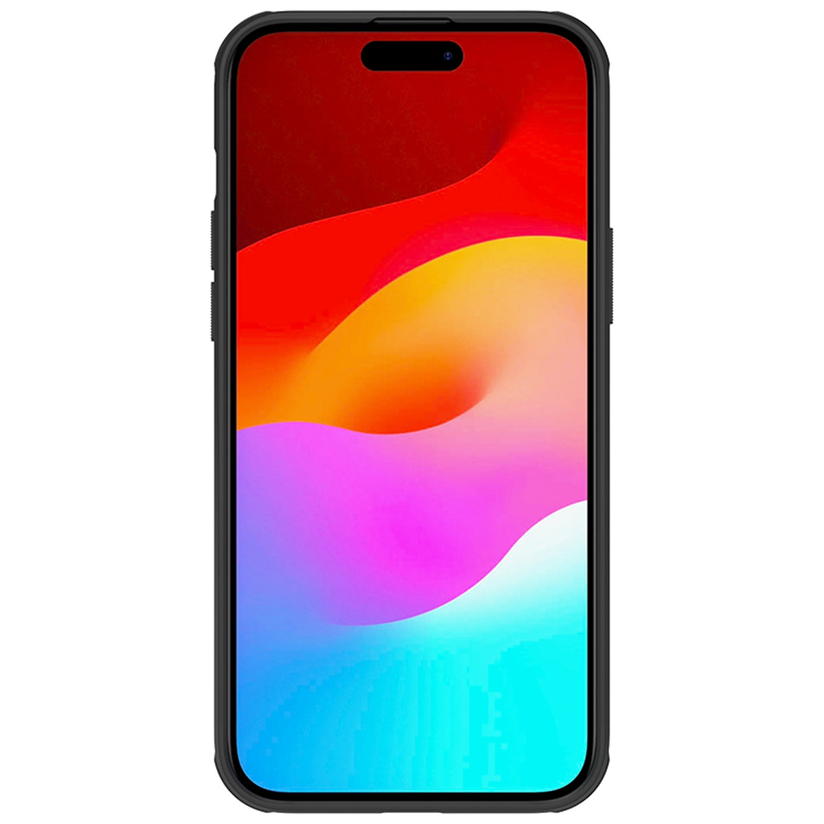 ELECTROPRIME For iPhone 15 Plus NILLKIN Frosted Shield Pro PC + TPU Phone Case(Black)