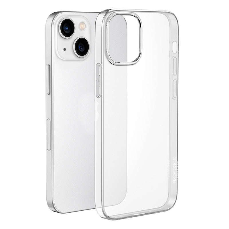 ELECTROPRIME For iPhone 15 Plus BOROFONE Ice Series TPU Phone Case(Transparent)
