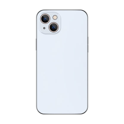 ELECTROPRIME For iPhone 15 Electroplating AG Frosted Phone Case(White)