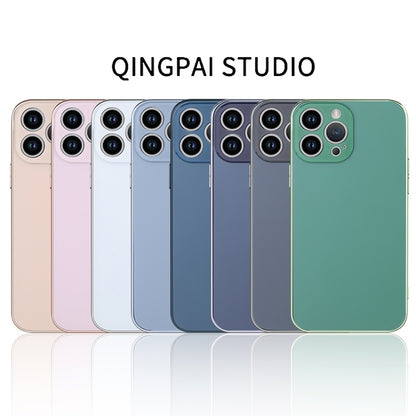 ELECTROPRIME For iPhone 15 Plus Electroplating AG Frosted Phone Case(Green)