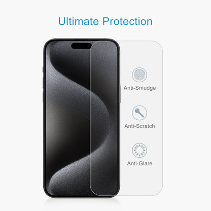ELECTROPRIME For iPhone 15 Plus / 15 Pro Max 0.26mm 9H 2.5D Tempered Glass Film