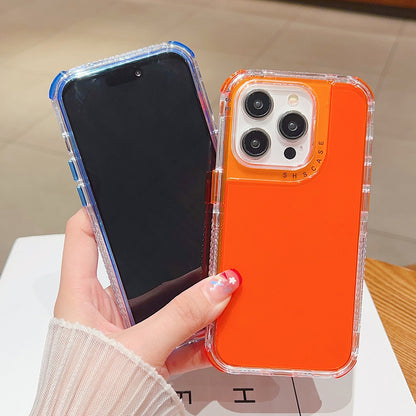 ELECTROPRIME For iPhone 15 Plus / 14 Plus Dreamland 3 in 1 Clear Color Transparent Frame PC + TPU Phone Case(Purple)