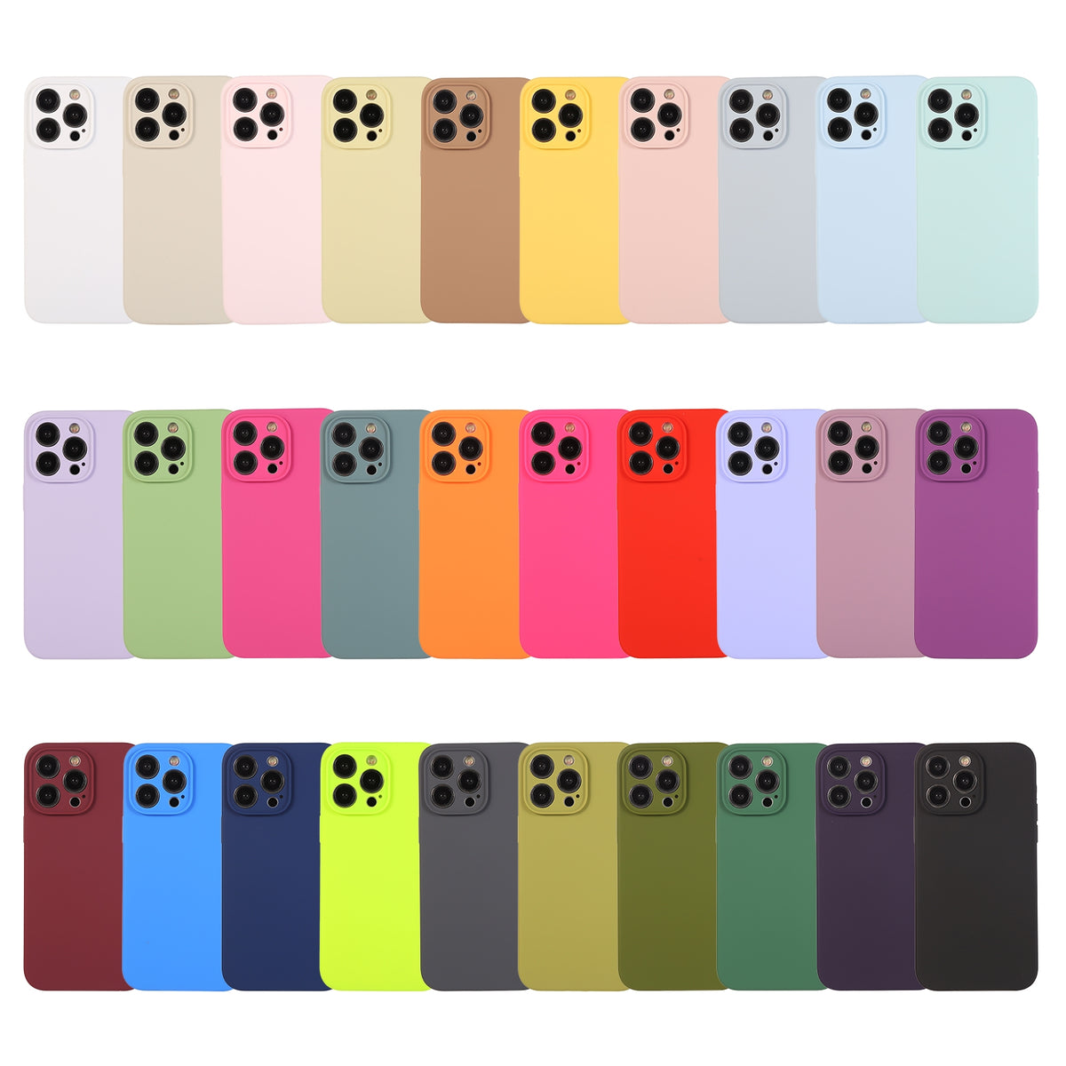 ELECTROPRIME For iPhone 15 Plus Pure Color Liquid Silicone Fine Pore Phone Case(Clover Green)